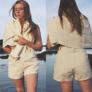 ⭐️SOLD⭐️ rudy jude sailor camp shorts in natural